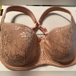 Shein Balconette Bra Lace Lightly Padded Demi Plus Size Bras Underwire 38DD